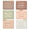 12 Pack Decorative File Folders, Letter Size for Women, Cute Earth Tone Aesthetic Office Supplies with Inspirational Sayings, 1/3 Cut Tabs (11.5 x 9.5 In)
